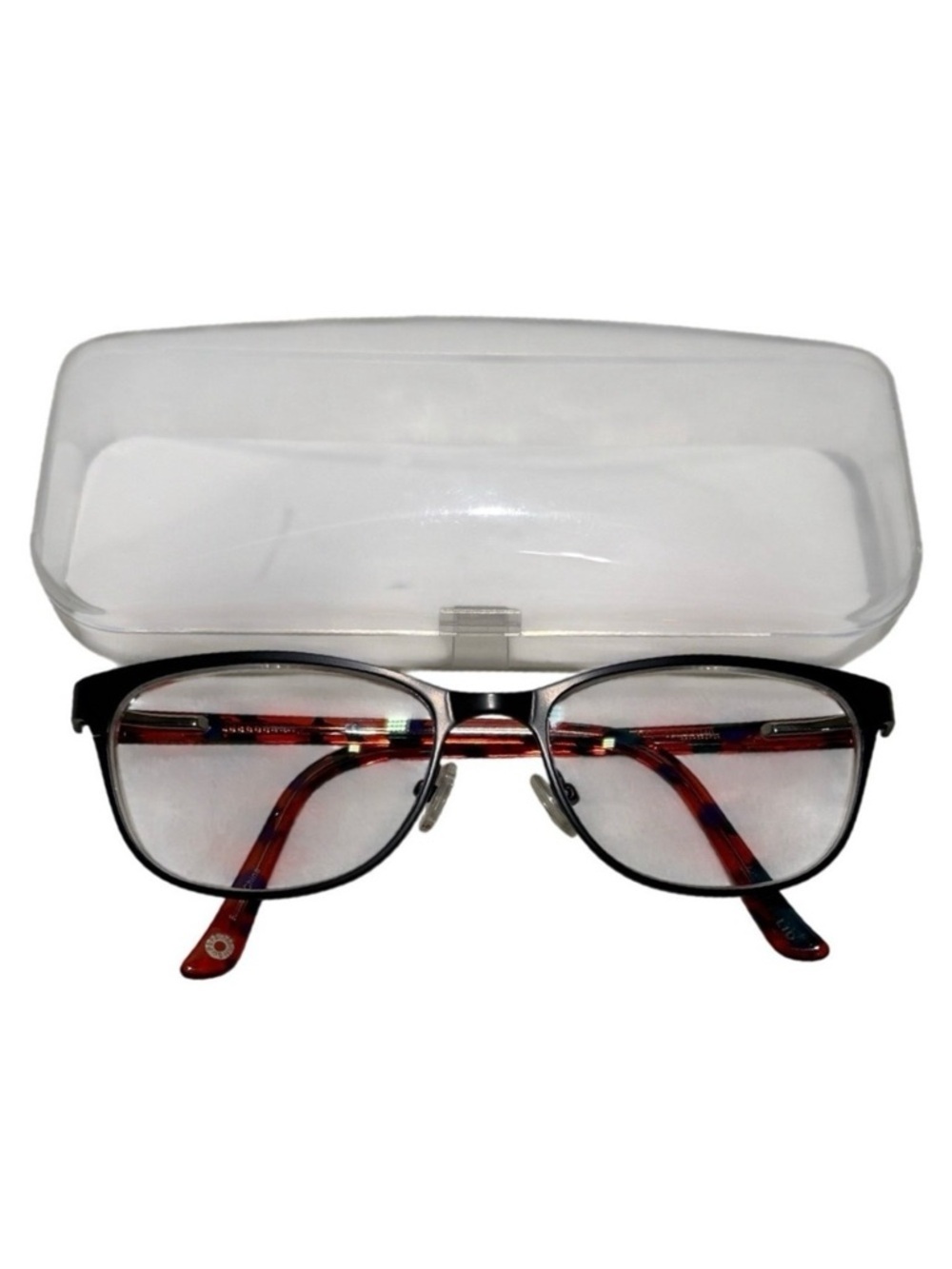 Pepe Jeans Eyeglasses Frames Glasses Black Multicolor Glasses Case Minimal Peppy